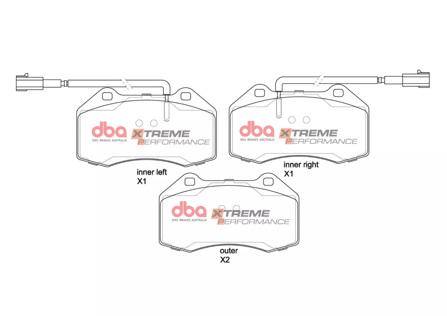 DBA Brake Pads Xtreme Performance | Front Axle — BP OPREMA I SERVIS d.o.o.