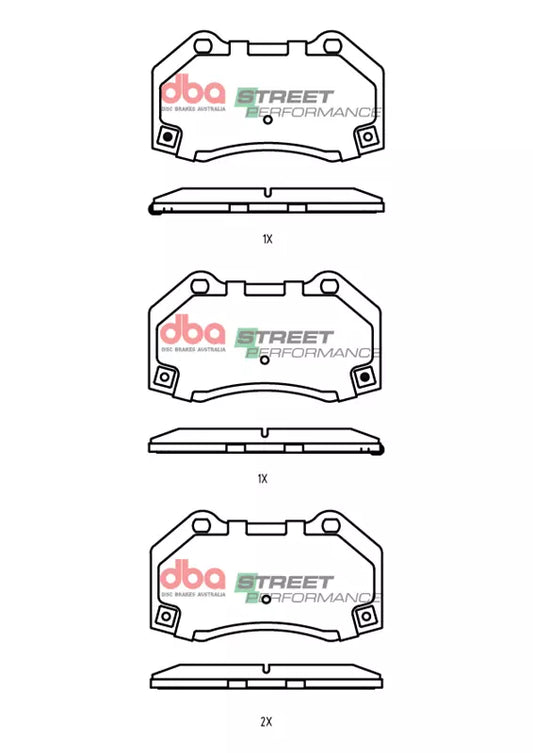 DBA Brake Pads Street Performance | Front — BP OPREMA I SERVIS d.o.o.
