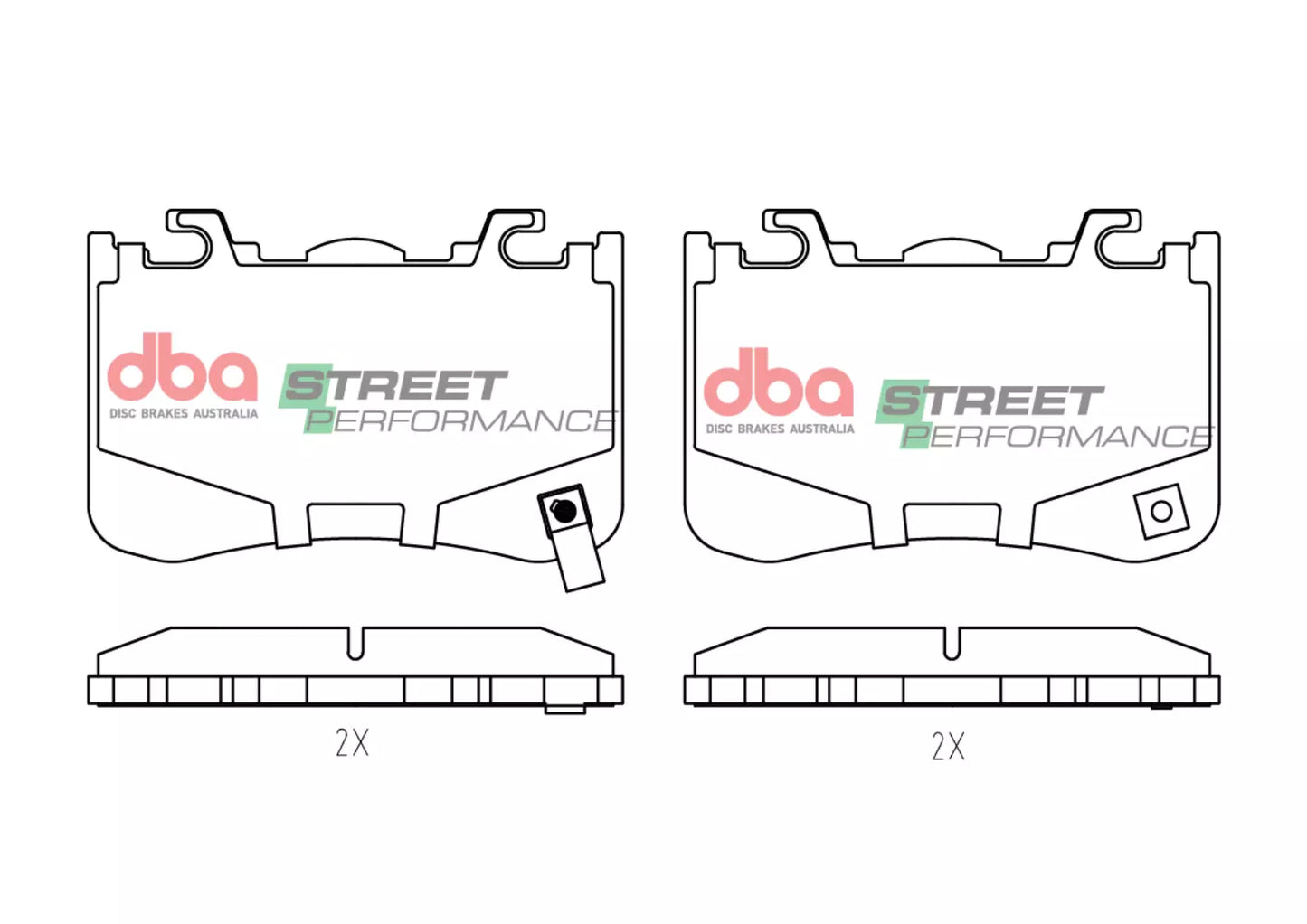 DBA Brake Pads Street Performance | Rear Axle — BP OPREMA I SERVIS d.o.o.