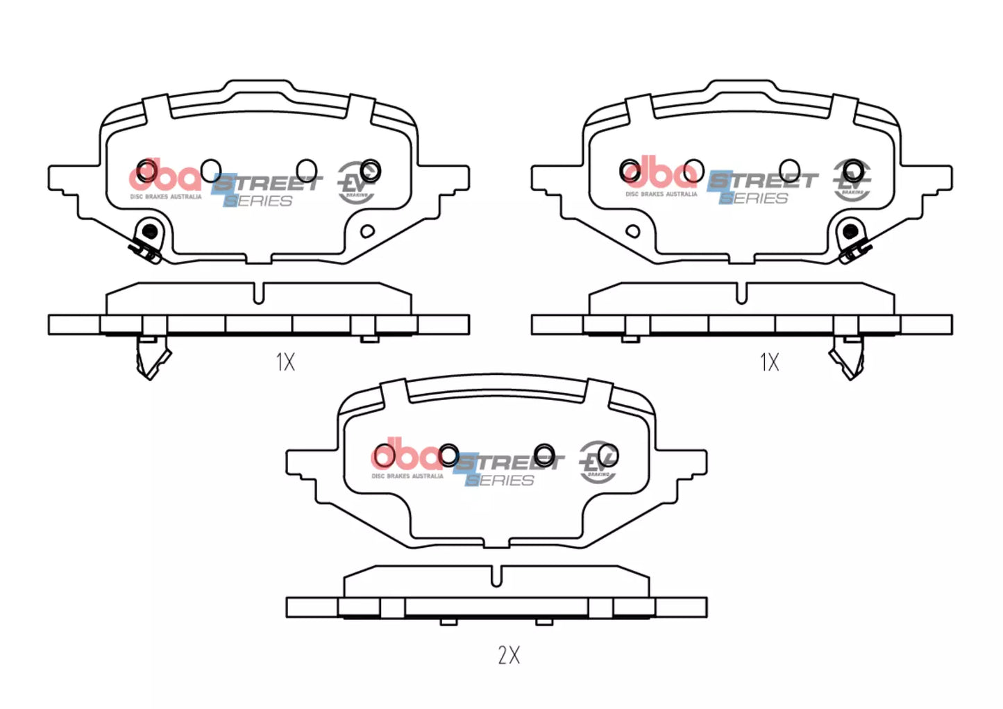 DBA Brake Pads Street Series | Rear Axle — BP OPREMA I SERVIS d.o.o.