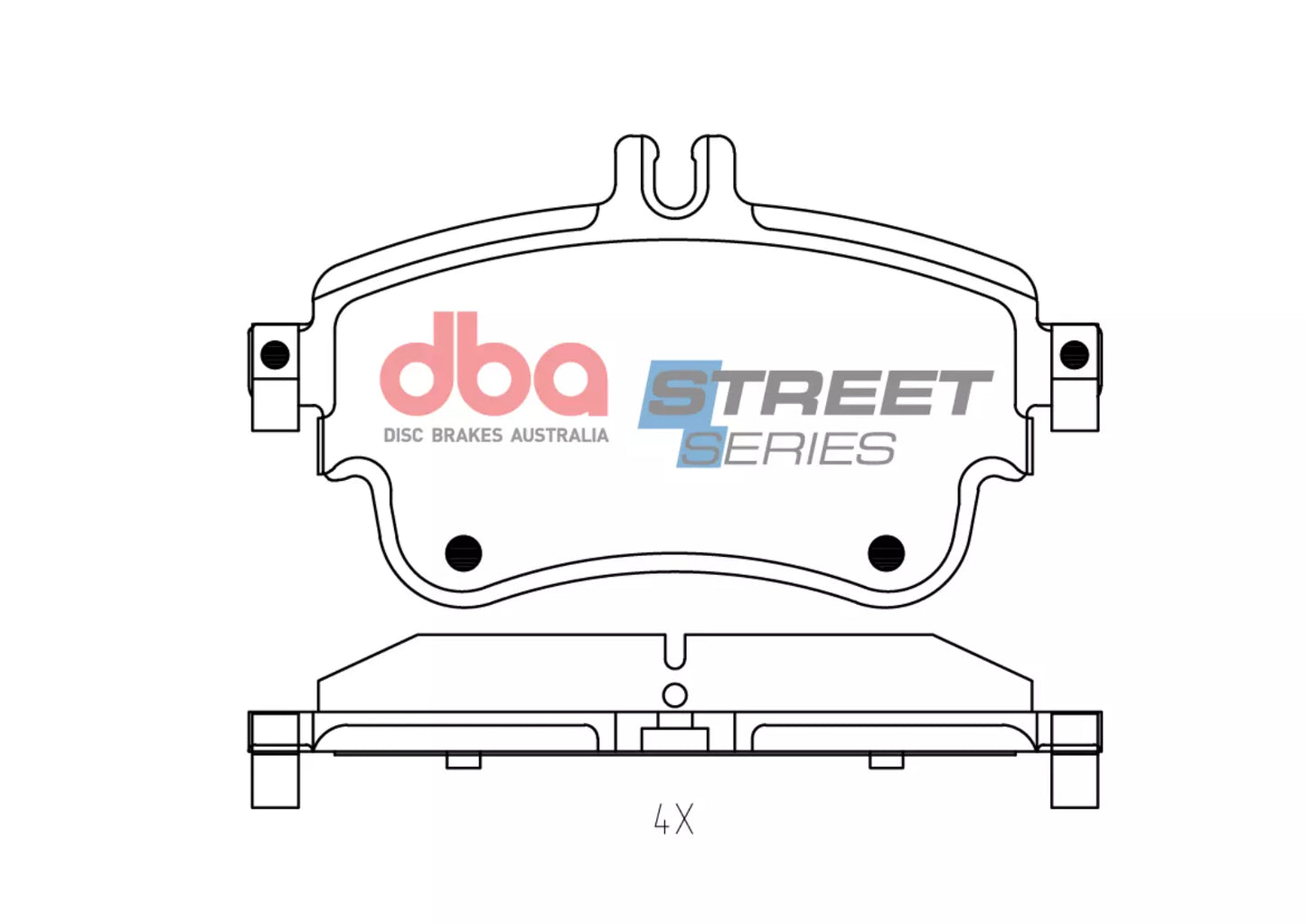 DBA Brake Pads Street Series | Front Axle — BP OPREMA I SERVIS d.o.o.
