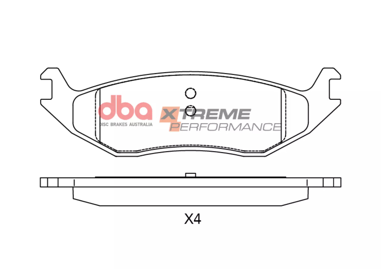 DBA Brake Pads Xtreme Performance | Front — BP OPREMA I SERVIS d.o.o.