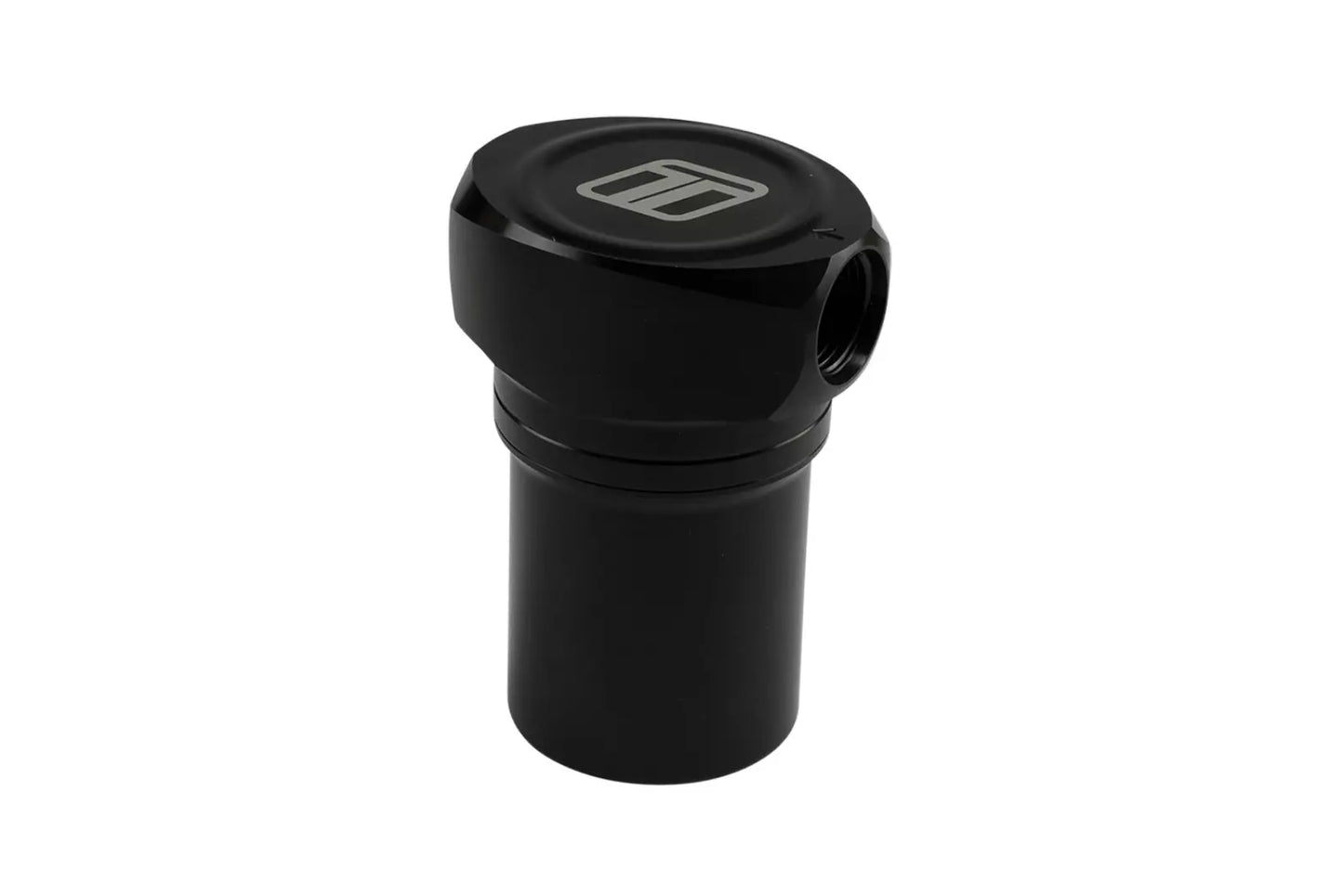 Fuel Filter Canister 10um 6AN Black
