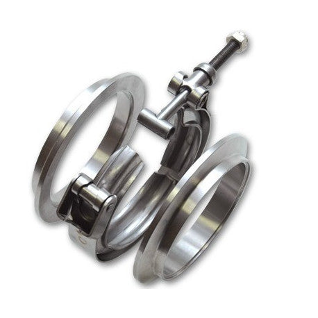 V-BAND EXHAUST FLANGE SET WITH CLAMP