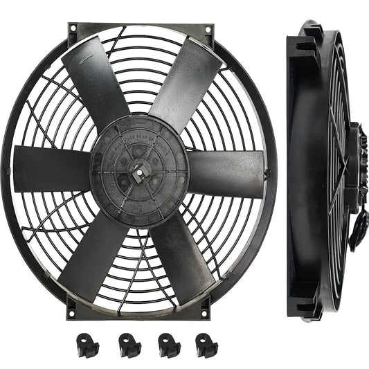 Davies Craig Brushless 16" High power Thermatic Electric Fan (12V)