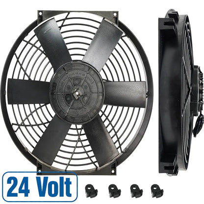 Davies Craig Brushless 16" High power Thermatic Electric Fan (24V)
