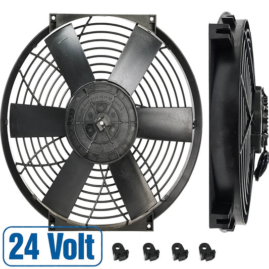 Davies Craig Brushless 16" High power Thermatic Electric Fan (24V)