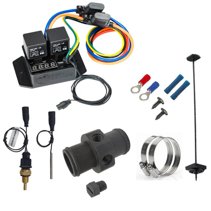 Davies Craig Digital Thermatic® Fan Switch with 1/4" NPT Sensor & 38mm Inline Adapter Kit