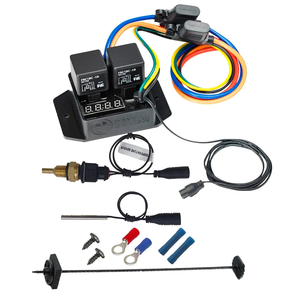 Davies Craig Digital Thermatic® Fan Switch with 1/4" NPT Thermal Sensor Kit
