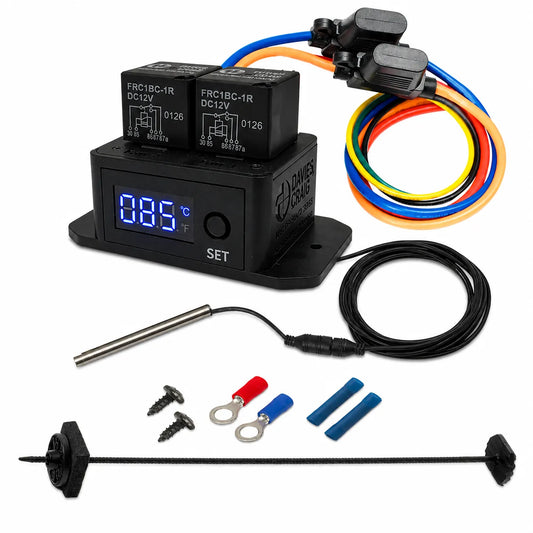 Davies Craig Digital Thermatic® Twin Fan Switch Kit with Thermal Probe
