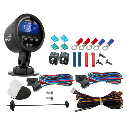 Davies Craig Digital Gauge Thermatic Fan & EWP Switch Kit