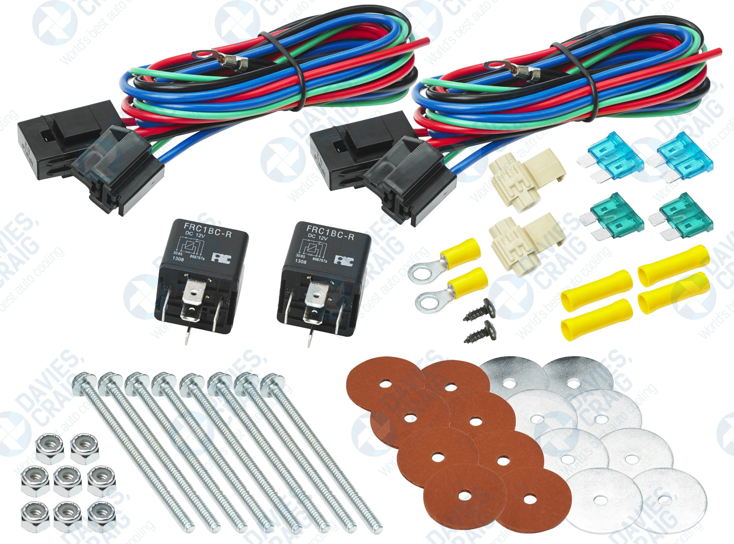 Davies Craig Universal Dual Fan Mounting Kit (12V)