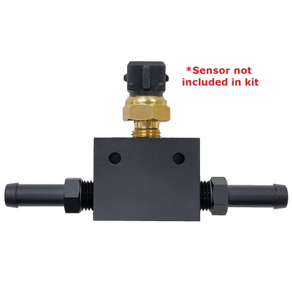 Davies Craig Transmission Temp Gauge 1/4" NPT Sensor Adapter 3/8"