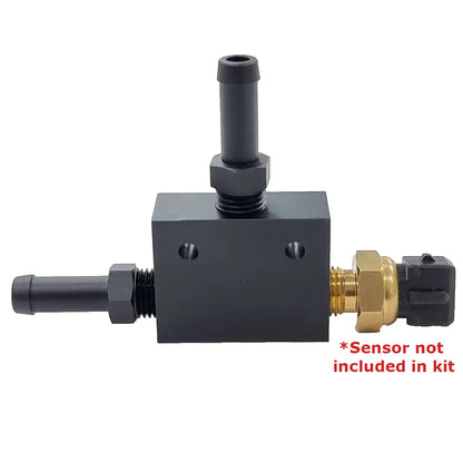 Davies Craig Transmission Temp Gauge 1/4" NPT Sensor Adapter 3/8"
