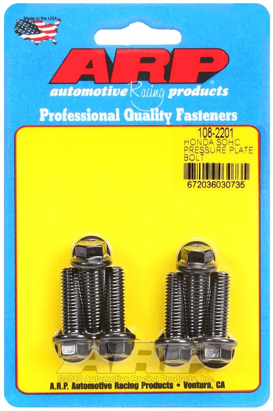 ARP Honda SOHC Pressure Plate Bolt Kit (6)