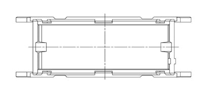ACL Main bearing set (ACL Race Series) with 0.025mm (0.001”) extra clearance — BP OPREMA I SERVIS d.o.o.