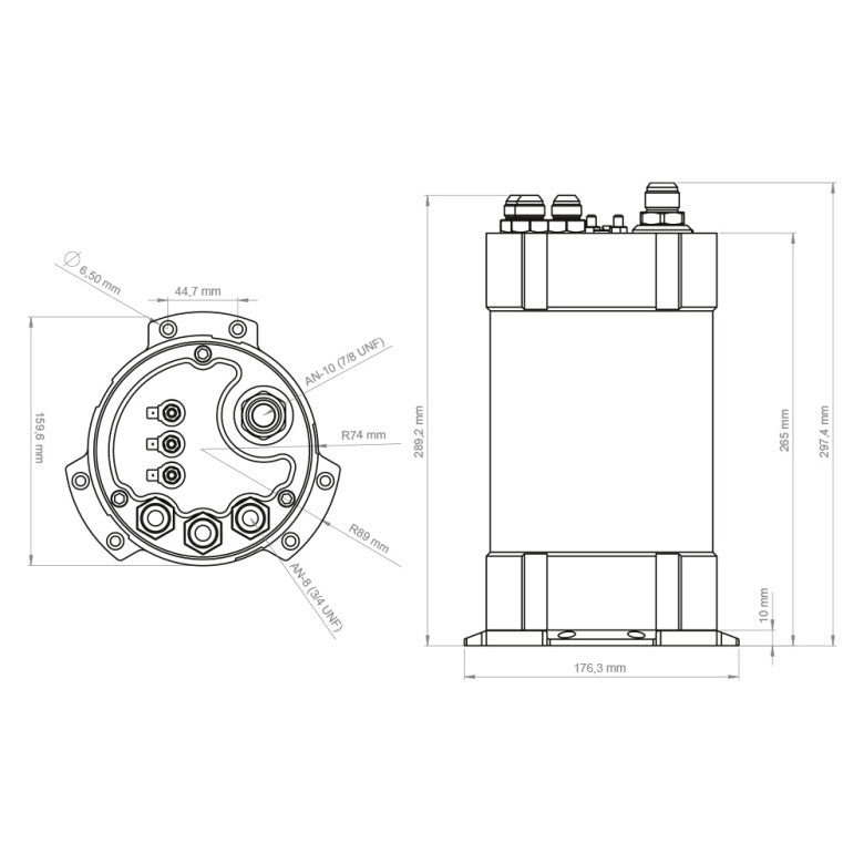 NUKE - 2G Surge Tank 3.0 liters - For Deatschwerks DW400