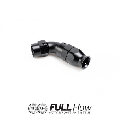 NUKE - FULL FLOW - PTFE - 60° HOSE END