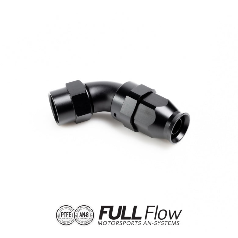 NUKE - FULL FLOW - PTFE - 60° HOSE END