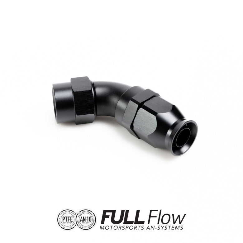 NUKE - FULL FLOW - PTFE - 60° HOSE END