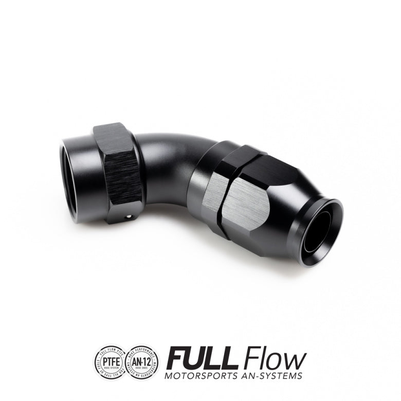 NUKE - FULL FLOW - PTFE - 60° HOSE END