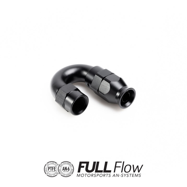 NUKE - FULL FLOW - PTFE - 180° HOSE END