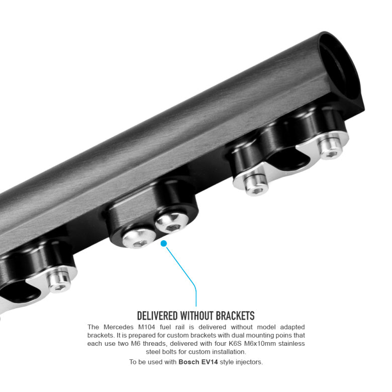 NUKE - Mercedes 6cyl M104 - WITHOUT BRACKETS
