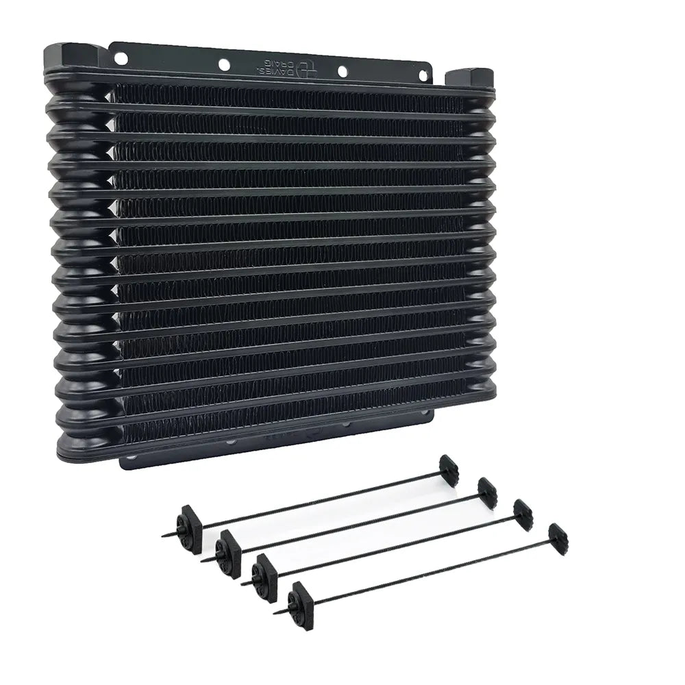 Davies Craig Universal Engine/Trans Oil Cooler (32mm) 14-Row AN10