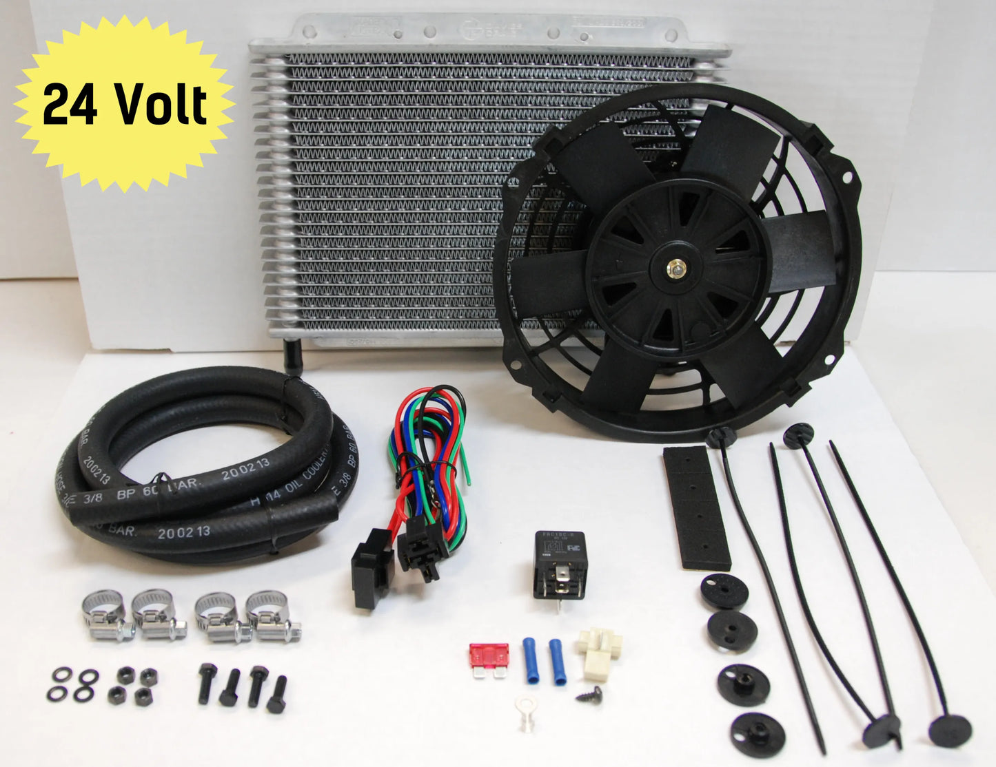 Davies Craig Trans Cooler Kit 23 Plate & 8" Fan Combo 24V