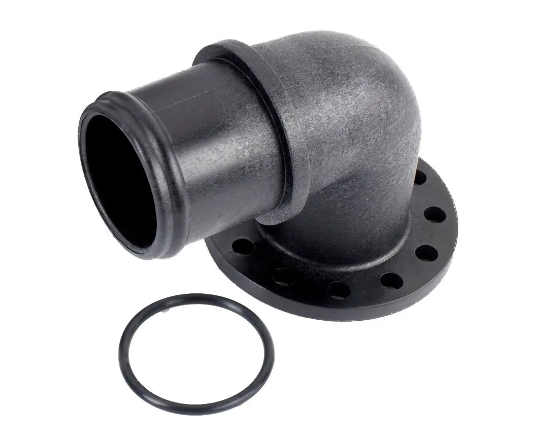 Davies Craig EWP® Nylon 90° Elbow Flange Adapter: 35mm (1 3/8") Hose Barb
