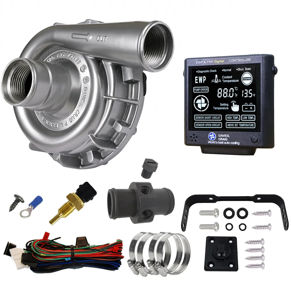 Davies Craig EWP115 Alloy Combo - Remote Electric Water Pump & Controller (12V)