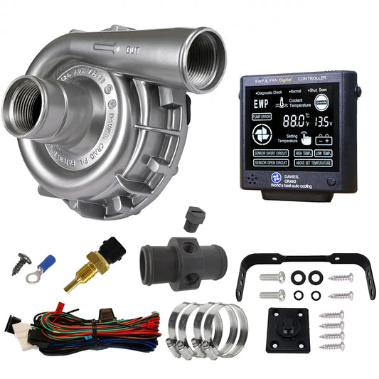 Davies Craig EWP115 Alloy Combo - Remote Electric Water Pump & Controller (12V)