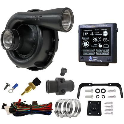 Davies Craig EWP150 Black Combo - Remote Electric Water Pump & Controller (12V)