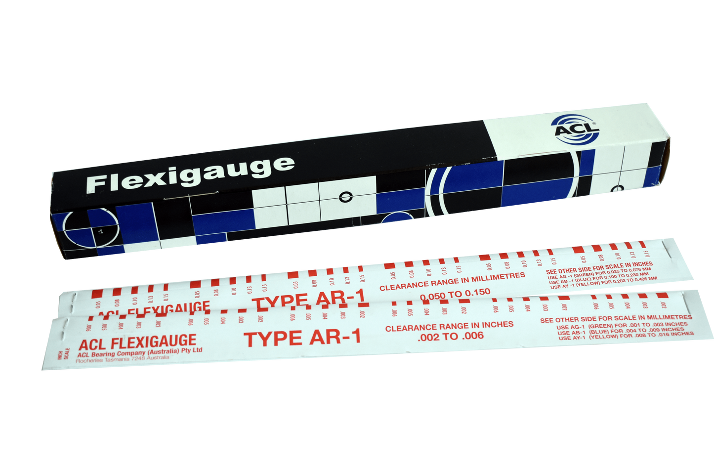ACL FLEXIGAUGE (Red Pack) .051 - .152mm (AR-1)