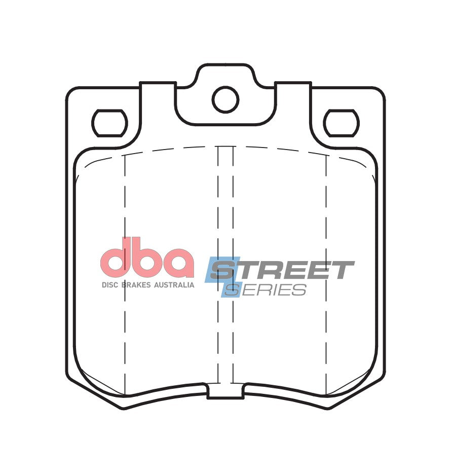 DBA Brake Pads Street Series Ceramic | Front Axle — BP OPREMA I SERVIS d.o.o.