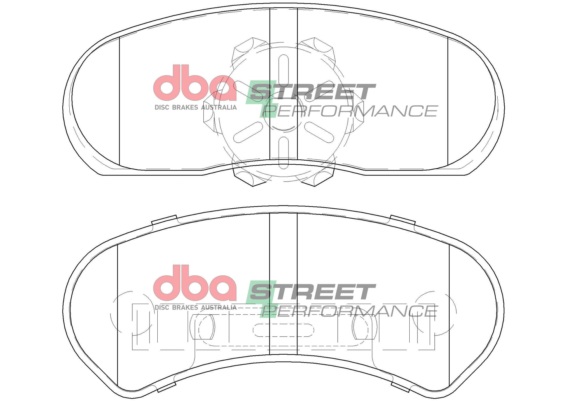 DBA Brake Pads Street Performance | Front Axle — BP OPREMA I SERVIS d.o.o.