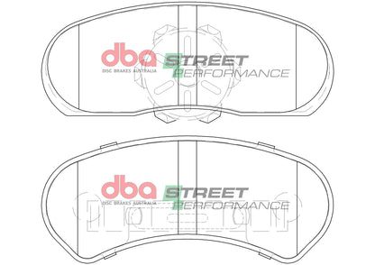 DBA Brake Pads Street Performance | Front Axle — BP OPREMA I SERVIS d.o.o.