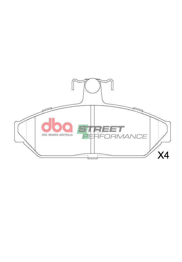 DBA Brake Pads Street Performance | Front Axle — BP OPREMA I SERVIS d.o.o.
