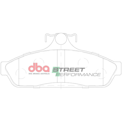 DBA Brake Pads Street Performance | Front Axle — BP OPREMA I SERVIS d.o.o.