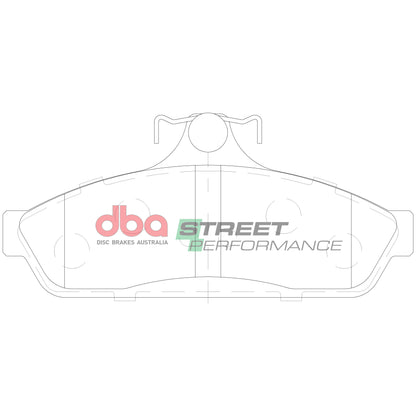 DBA Brake Pads Street Performance | Rear Axle — BP OPREMA I SERVIS d.o.o.