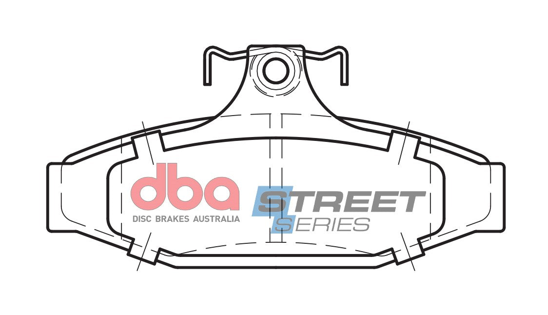 DBA Brake Pads Street Series Ceramic | Rear Axle — BP OPREMA I SERVIS d.o.o.
