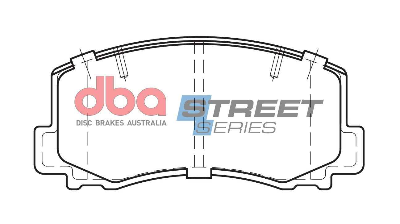 DBA Brake Pads Street Series Ceramic | Front Axle — BP OPREMA I SERVIS d.o.o.