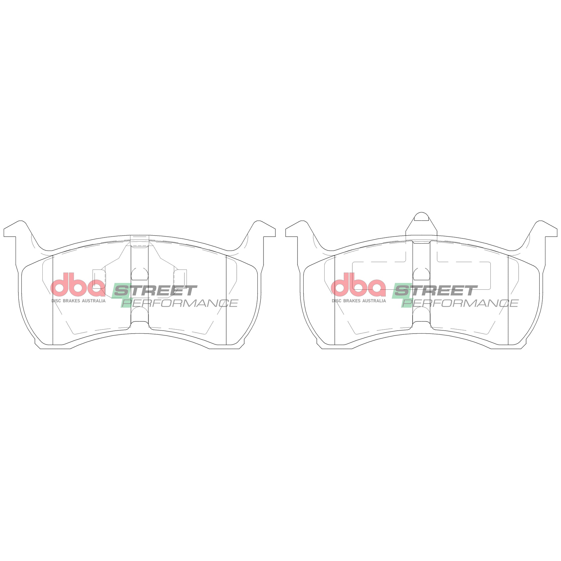 DBA Brake Pads Street Performance | Front Axle — BP OPREMA I SERVIS d.o.o.