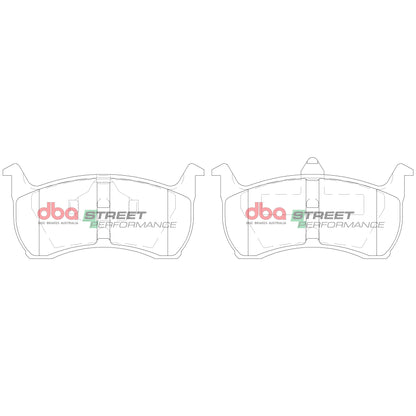 DBA Brake Pads Street Performance | Front Axle — BP OPREMA I SERVIS d.o.o.