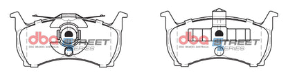 DBA Brake Pads Street Series Ceramic | Rear Axle — BP OPREMA I SERVIS d.o.o.