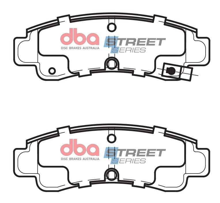 DBA Brake Pads Street Series Ceramic | Rear Axle — BP OPREMA I SERVIS d.o.o.