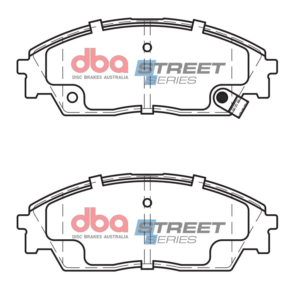 DBA Brake Pads Street Series Ceramic | Front Axle — BP OPREMA I SERVIS d.o.o.