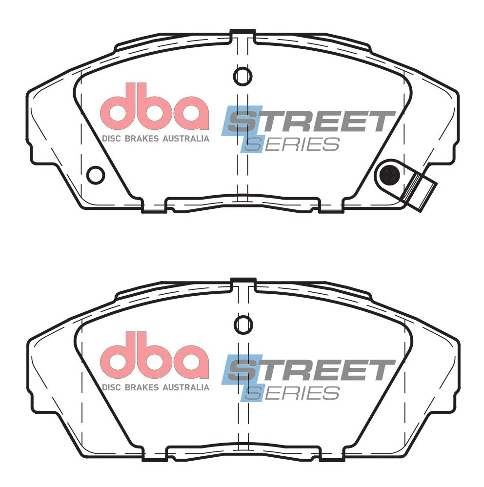 DBA Brake Pads Street Series Ceramic | Front Axle — BP OPREMA I SERVIS d.o.o.