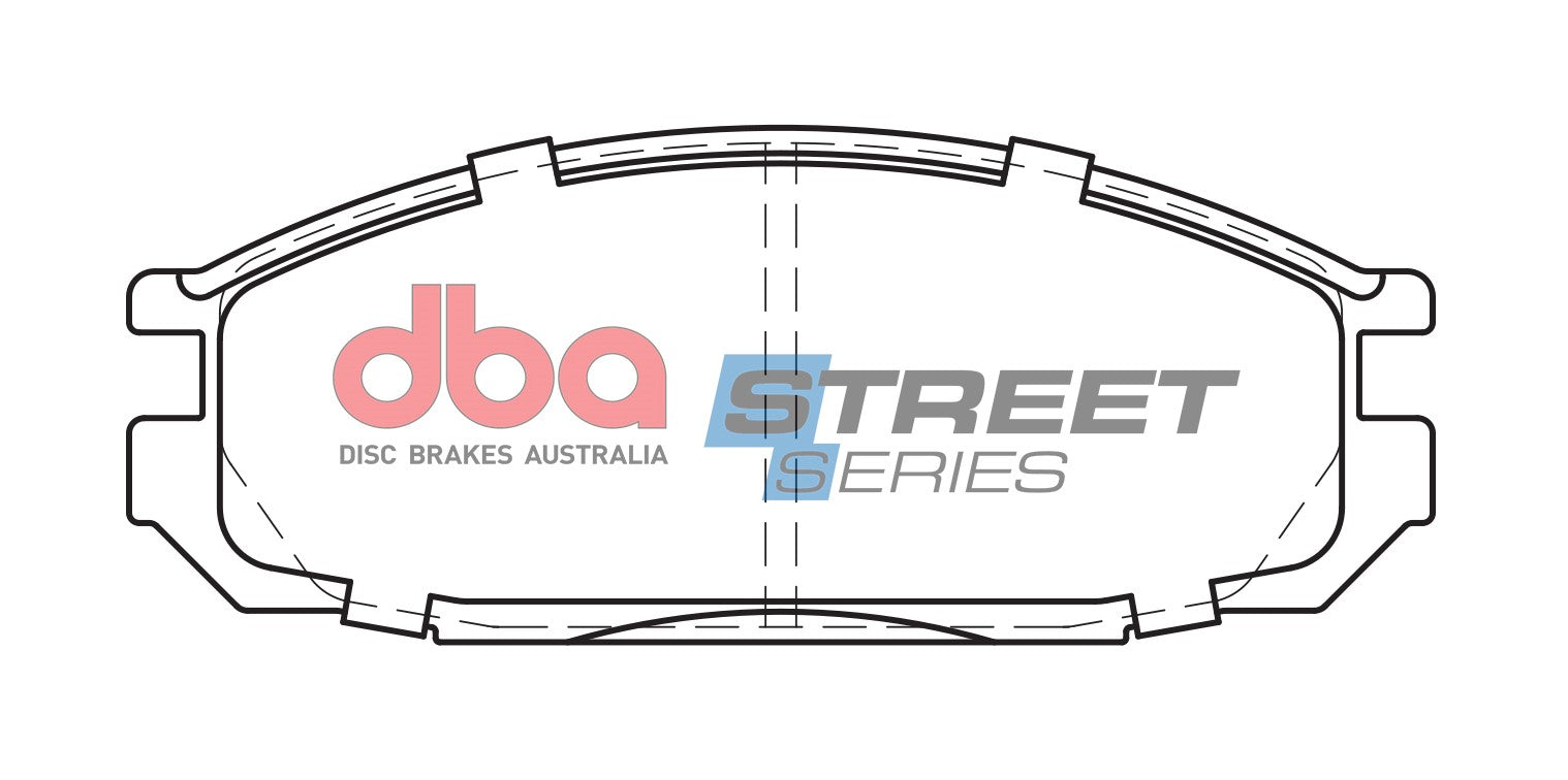 DBA Brake Pads Street Series Ceramic | Rear Axle — BP OPREMA I SERVIS d.o.o.
