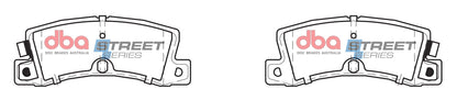 DBA Brake Pads Street Series Ceramic | Rear Axle — BP OPREMA I SERVIS d.o.o.